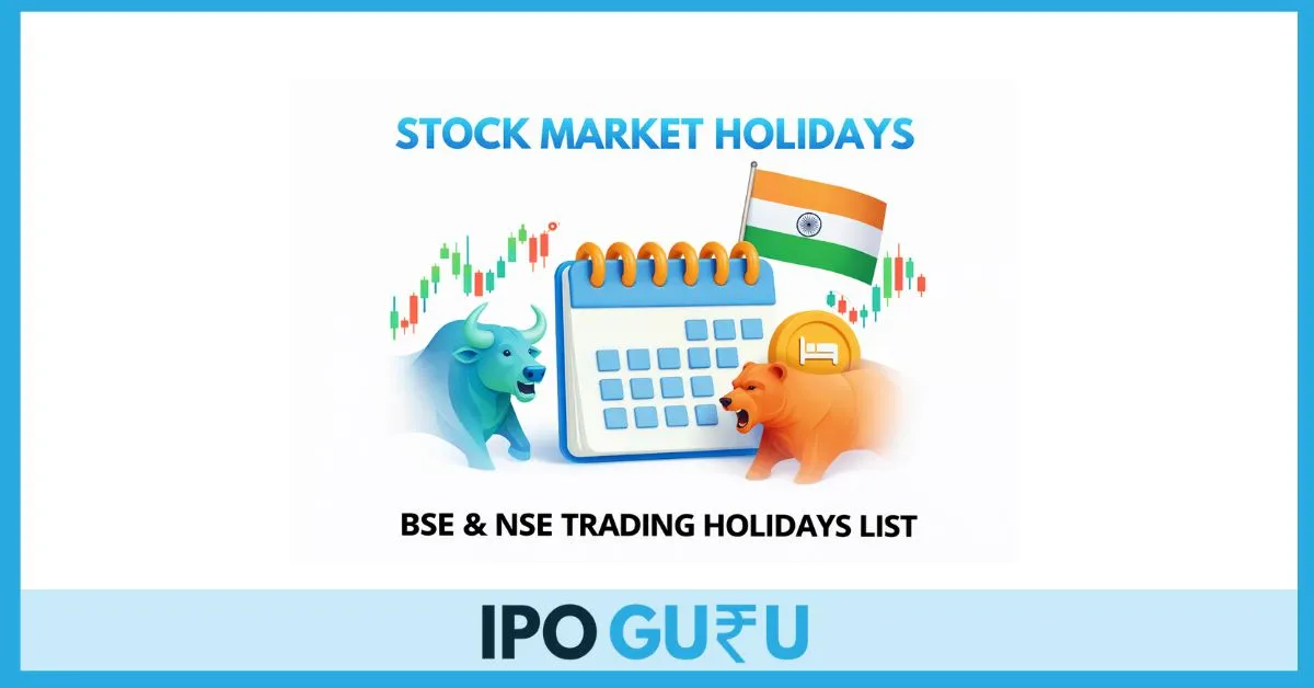 NSE and BSE Stock Market Holiday List 2026