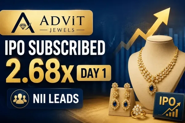 Advit Jewels IPO Subscribed 2.68x Day 1, NII Leads