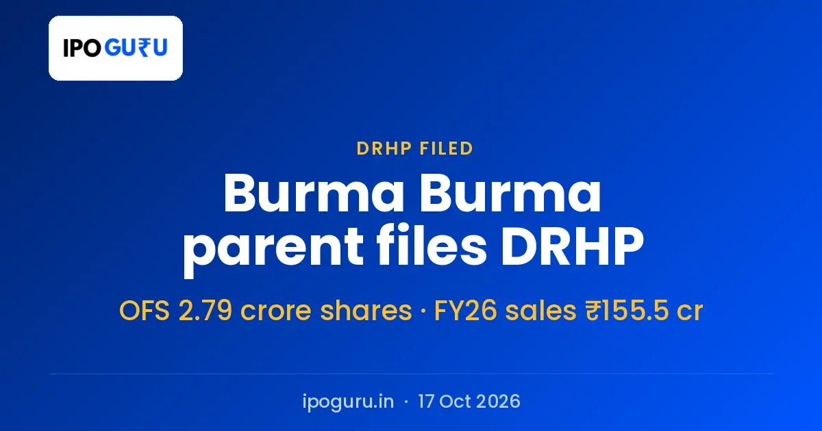 Hunger Pangs IPO: Burma Burma Operator Files DRHP With a ₹150 Crore Fresh Issue
