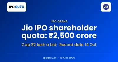 Jio Platforms IPO Sets Aside ₹2,500 Crore for Reliance Shareholders