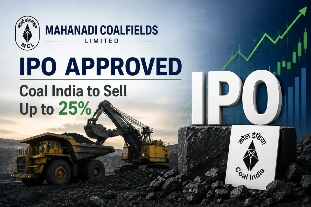 Mahanadi Coalfields IPO Approved; Coal India to Sell Up to 25%