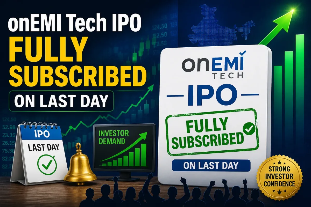 onEMI Tech IPO Fully Subscribed on Last Day