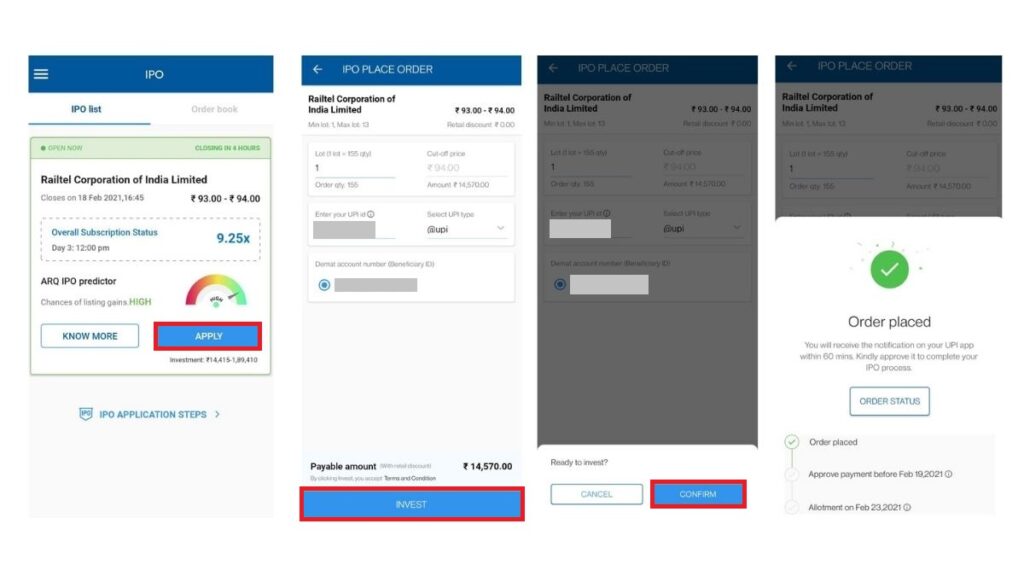 How to apply IPO through UPI 2